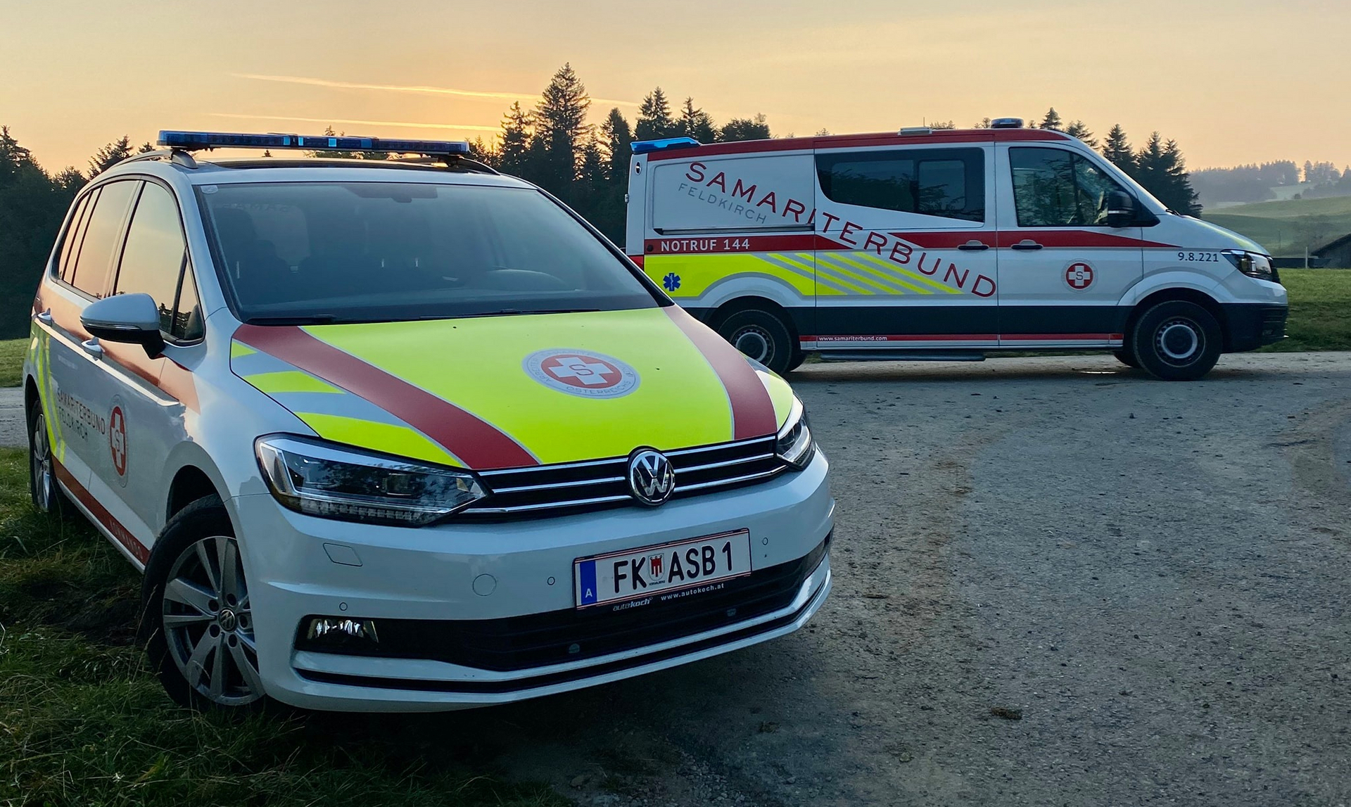 Rettungs- und Notfallwagen Samariterbund Vorarlberg